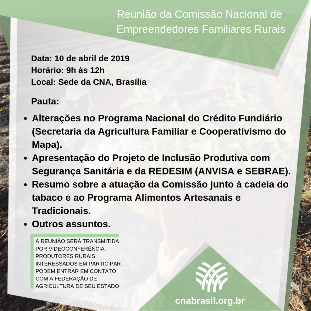 10 abril Empreendedores Familiares Rurais 10 abril Empreendedores Familiares Rurais