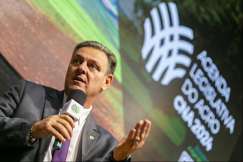 Ministro da Agricultura, Carlos Fávaro