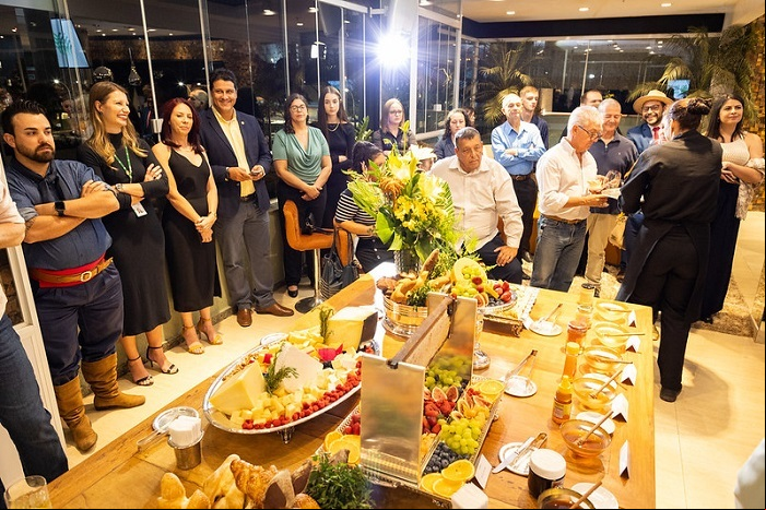 Durante a cerimônia os participantes puderam degustar os méis vencedores do concurso 2024