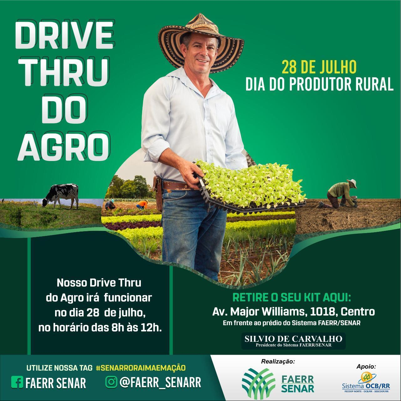 Drive thur do agro FAERRSENAR Drive thur do agro FAERRSENAR