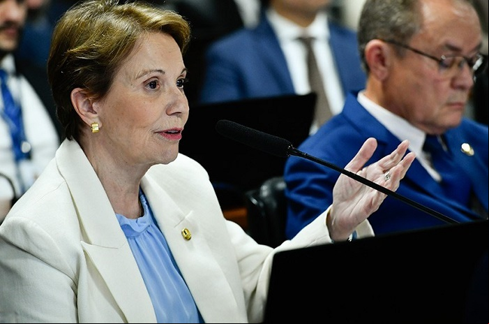 Senadora Tereza Cristina e senador Zequinha Marinho. Foto: Agência Senado