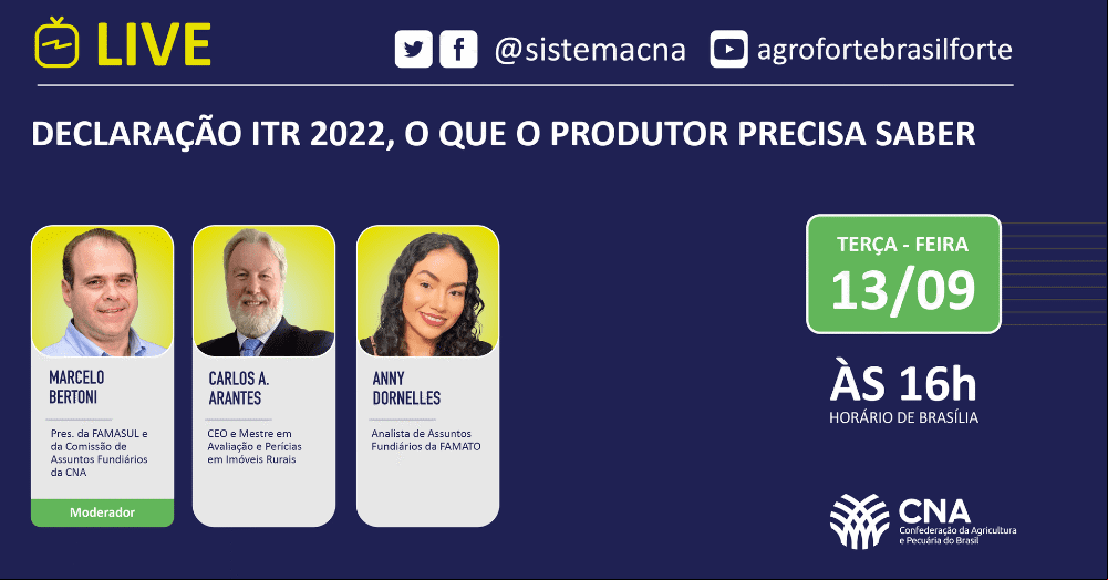Declaracao ITR 2022 o que o produtor precisa saber