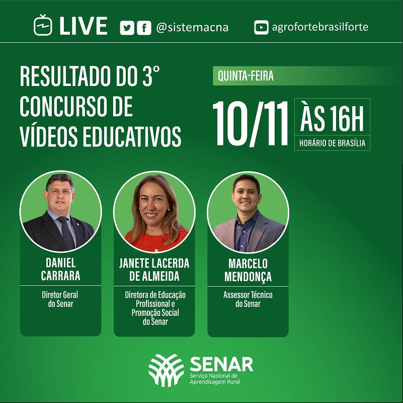 Resultado do 3o concurso de videos educativos Square 1